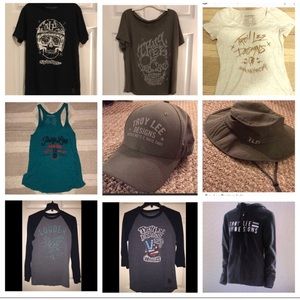 Troy Lee Designs.  2 hats, 7 tops